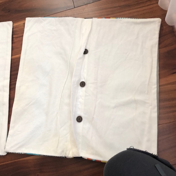 West Elm Accents West Elm 2x20 Pillow Covers Embroidered Poshmark